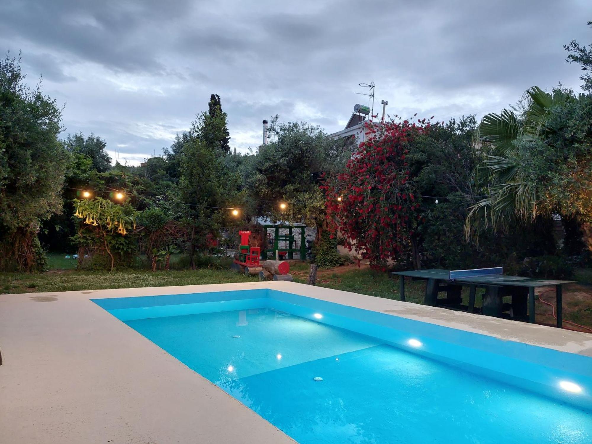 DhrapaniásSofiana'S Garden Retreat With Private Poolアパートメント 部屋 写真