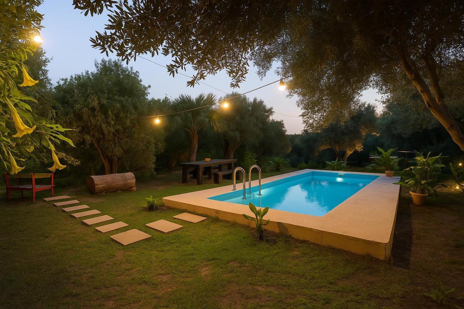 DhrapaniásSofiana'S Garden Retreat With Private Poolアパートメント エクステリア 写真